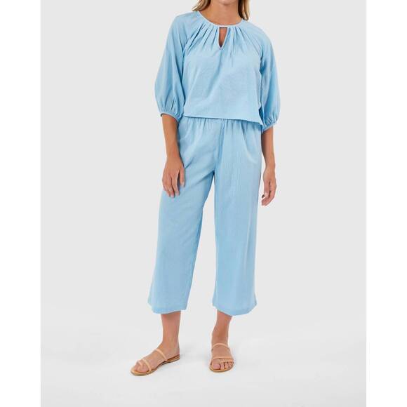 NEW LIVRO travel pants in blue